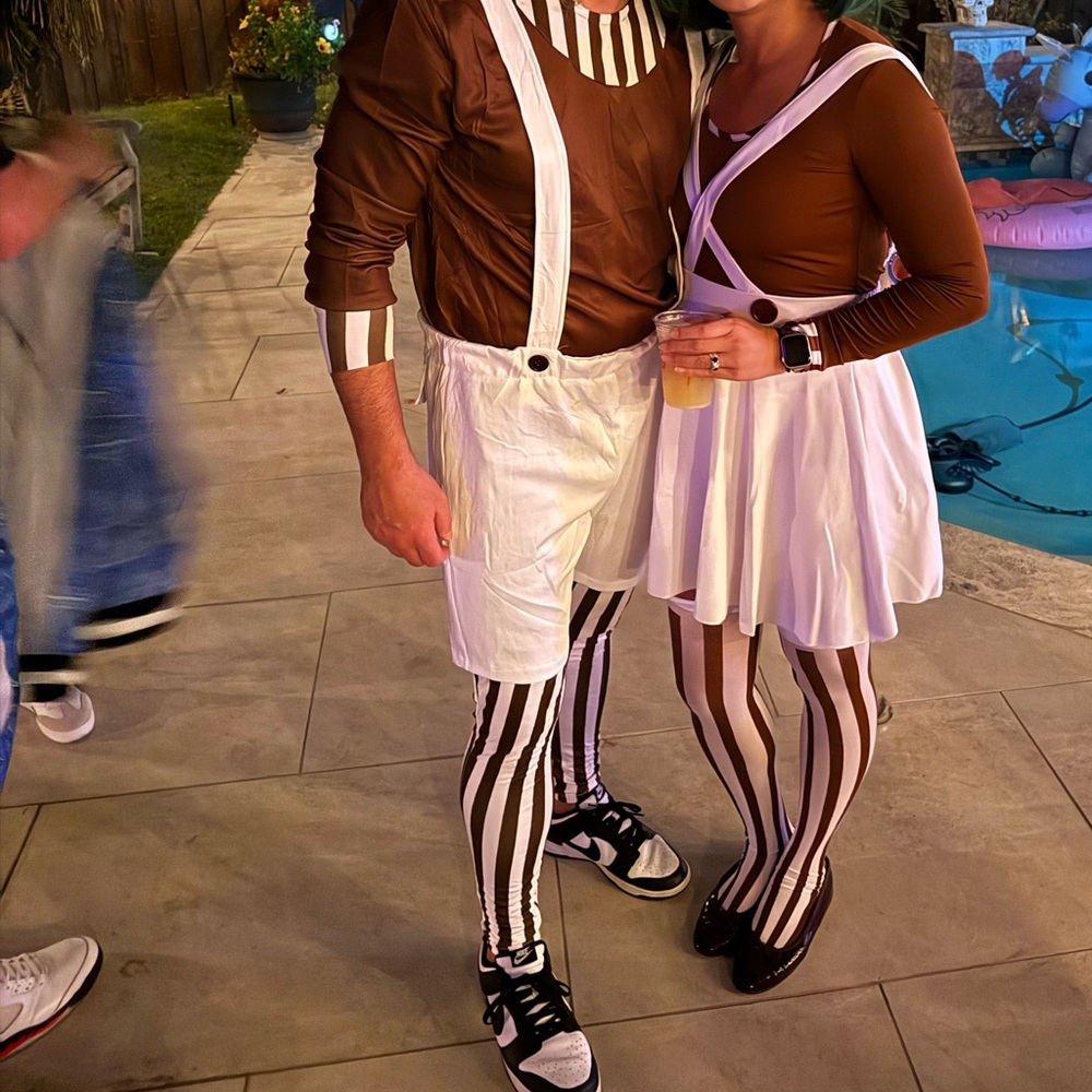 Tipsy elves chocolate factory worker costume